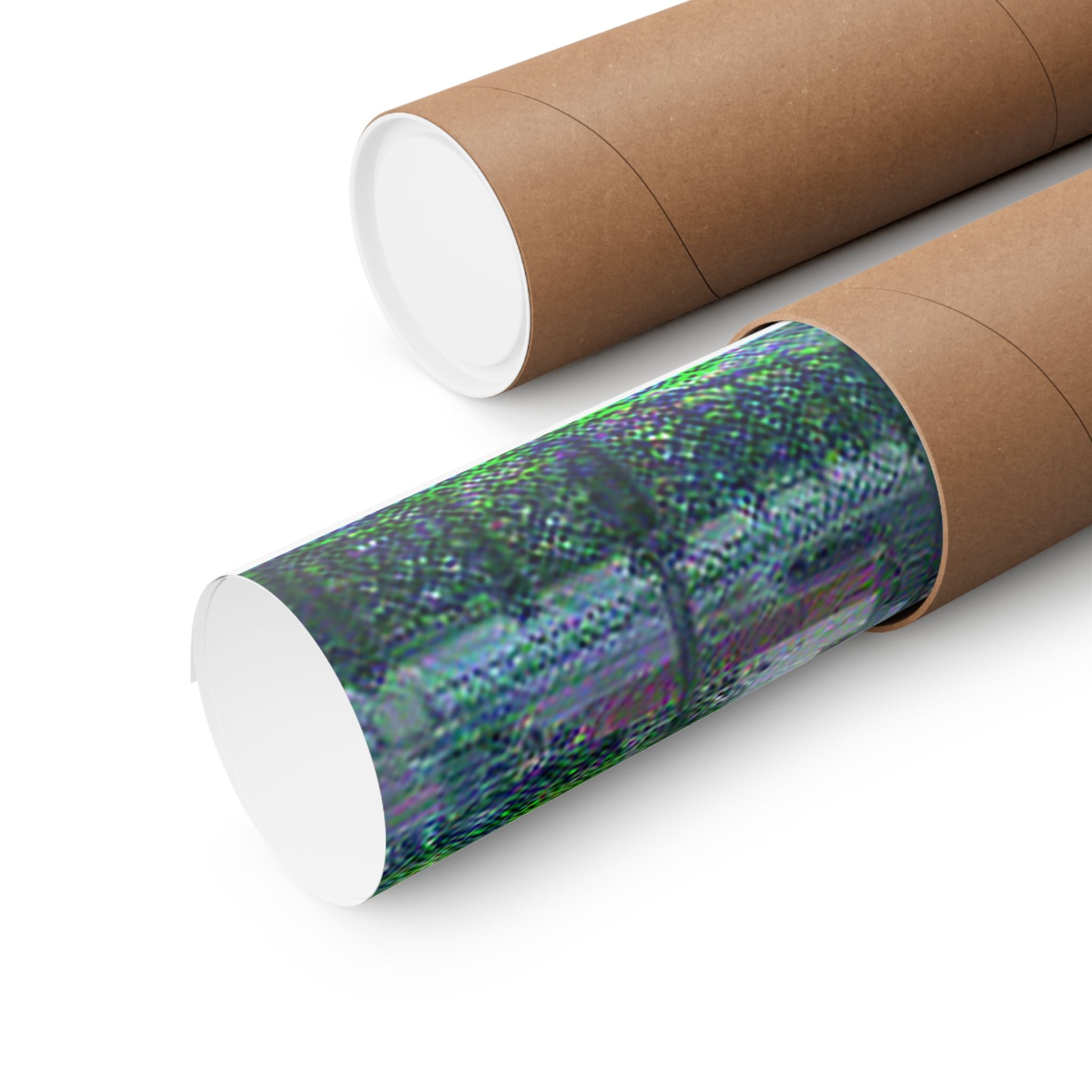 St. Basil's Cathedral in Water Lilies Style | Claude Monet Inspired Art