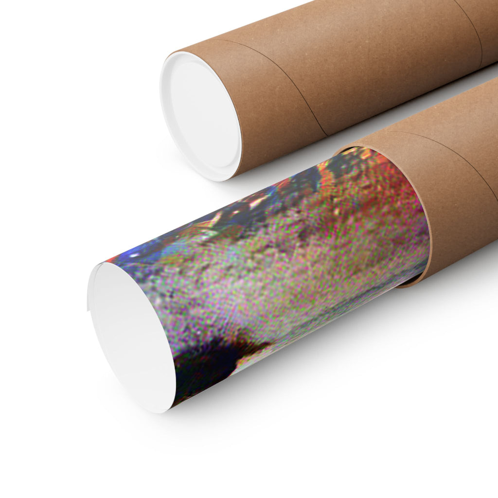 Ha'penny Bridge in Composition VII Style | Wassily Kandinsky Inspired Art