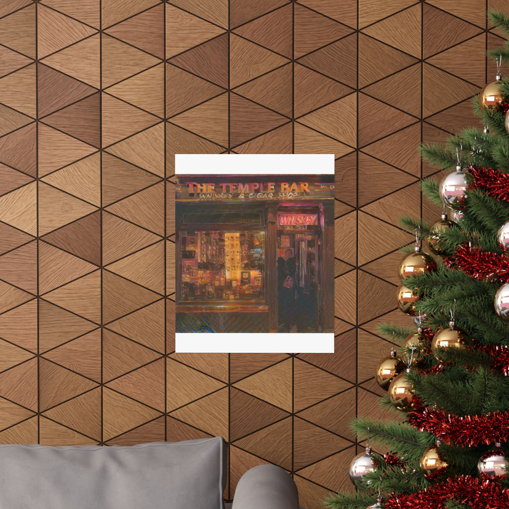 Temple Bar District in The Scream Style | Edvard Munch Inspired Art