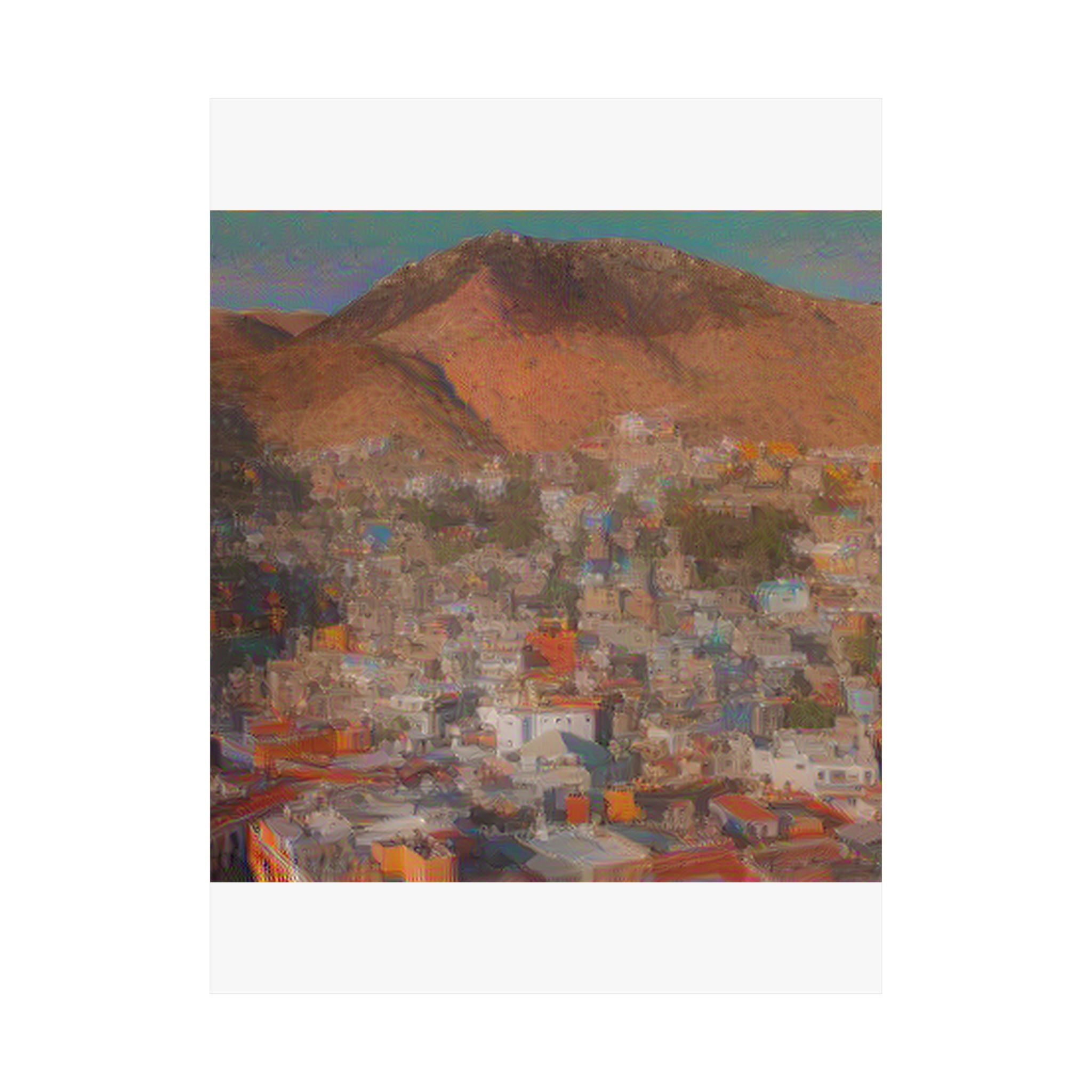 Guanajuato in The Scream Style | Edvard Munch Inspired Art