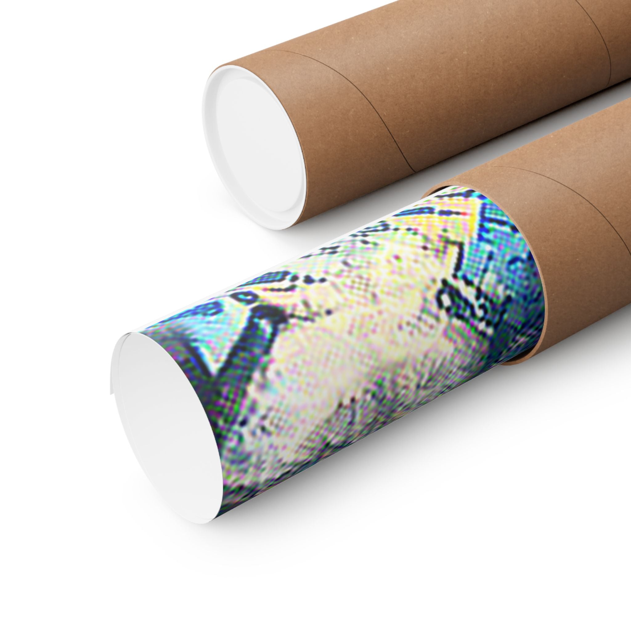 Giant's Causeway in The Great Wave off Kanagawa Style | Katsushika Hokusai Inspired Art