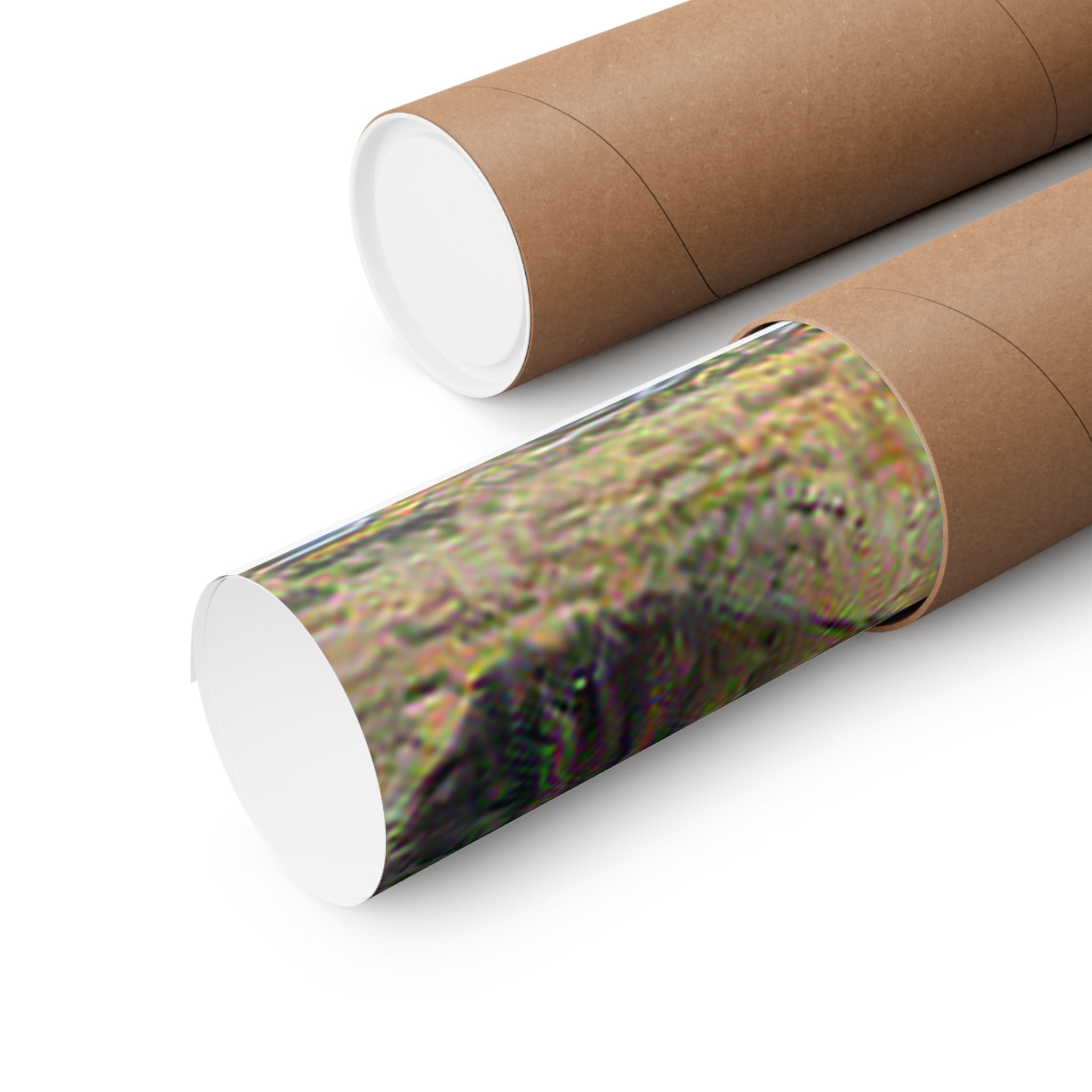 Moai in Cafe Terrace Style - Poster Print