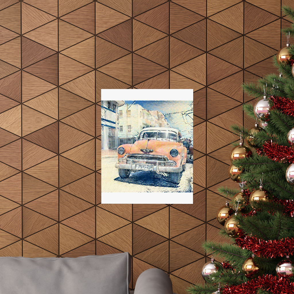 Old Havana in The Great Wave off Kanagawa Style | Katsushika Hokusai Inspired Art