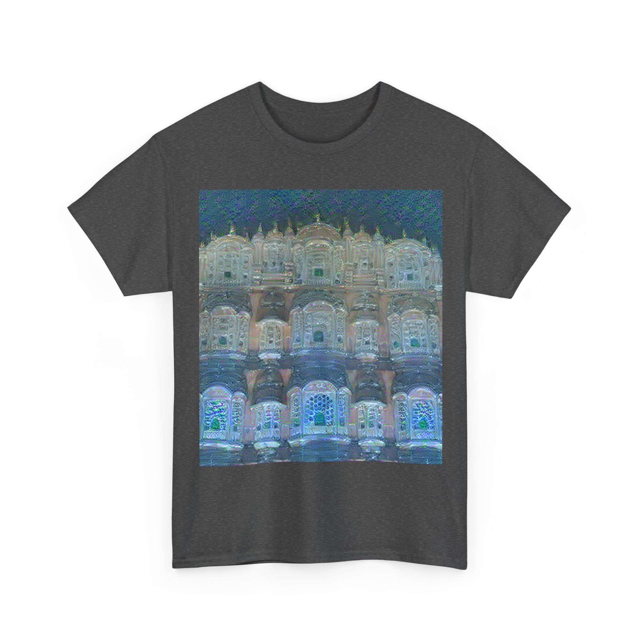 Hawa Mahal in Water Lilies Style | Claude Monet Inspired Art