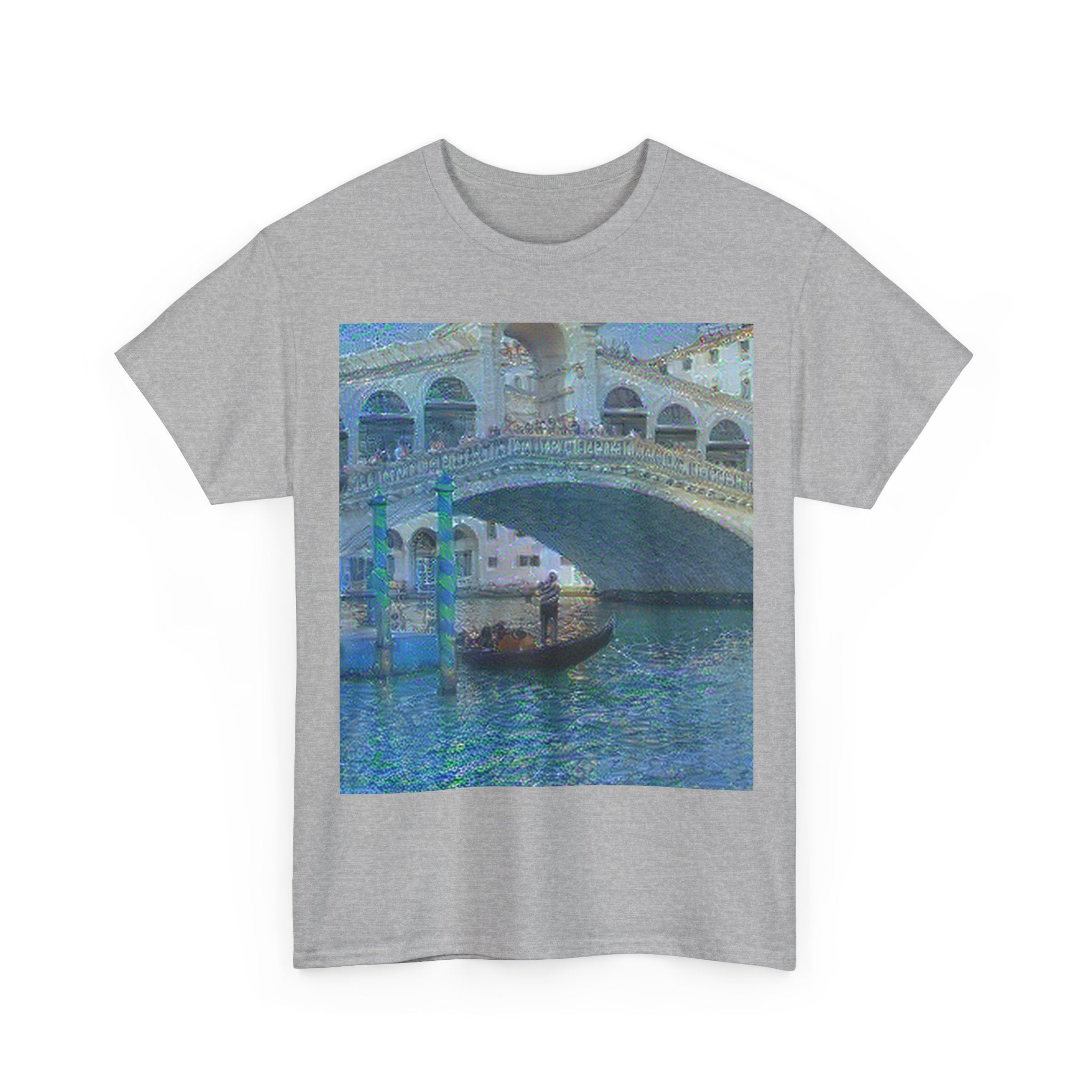Rialto Bridge in Water Lilies Style | Claude Monet Inspired Art