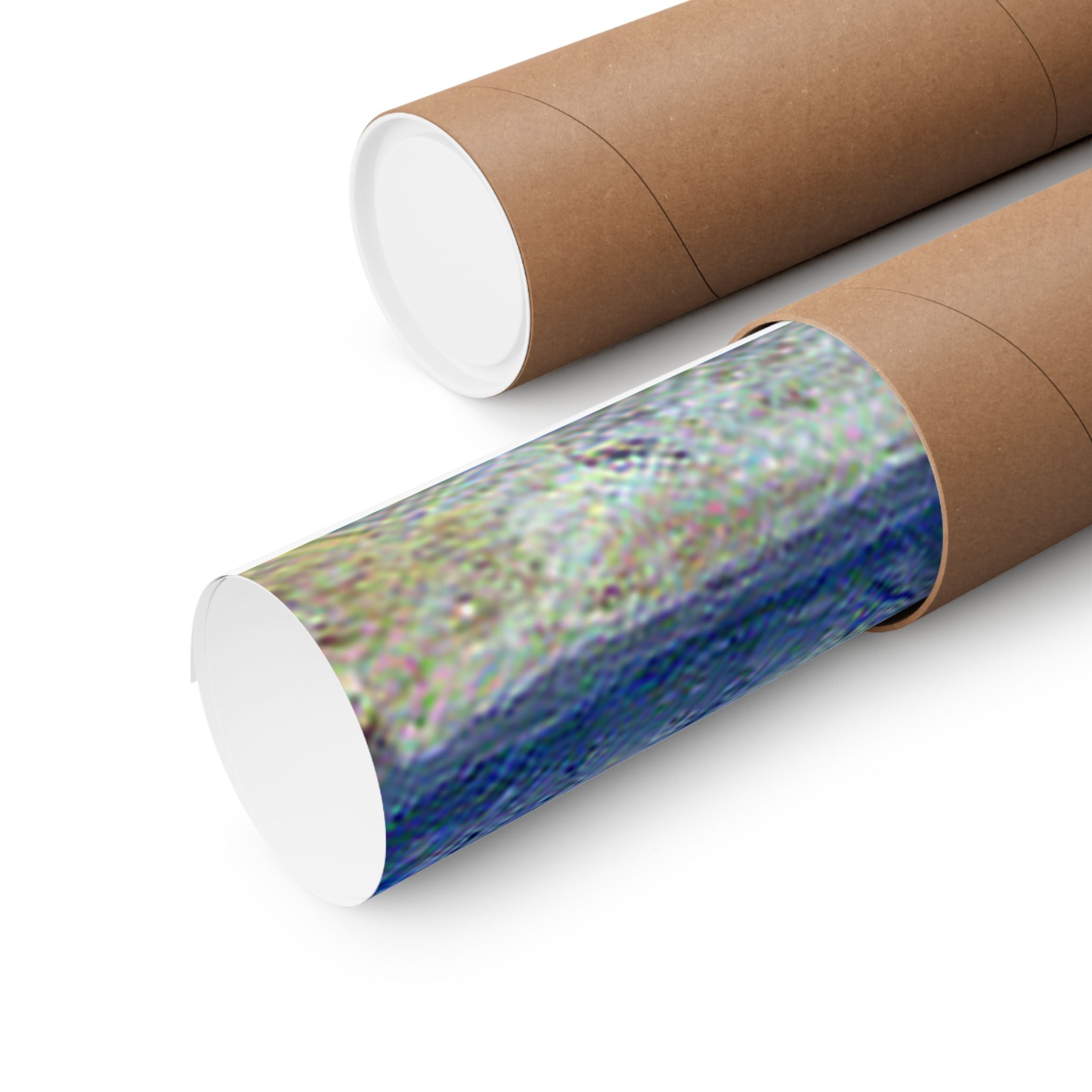 Chefchaouen in Starry Night Style | Vincent van Gogh Inspired Art