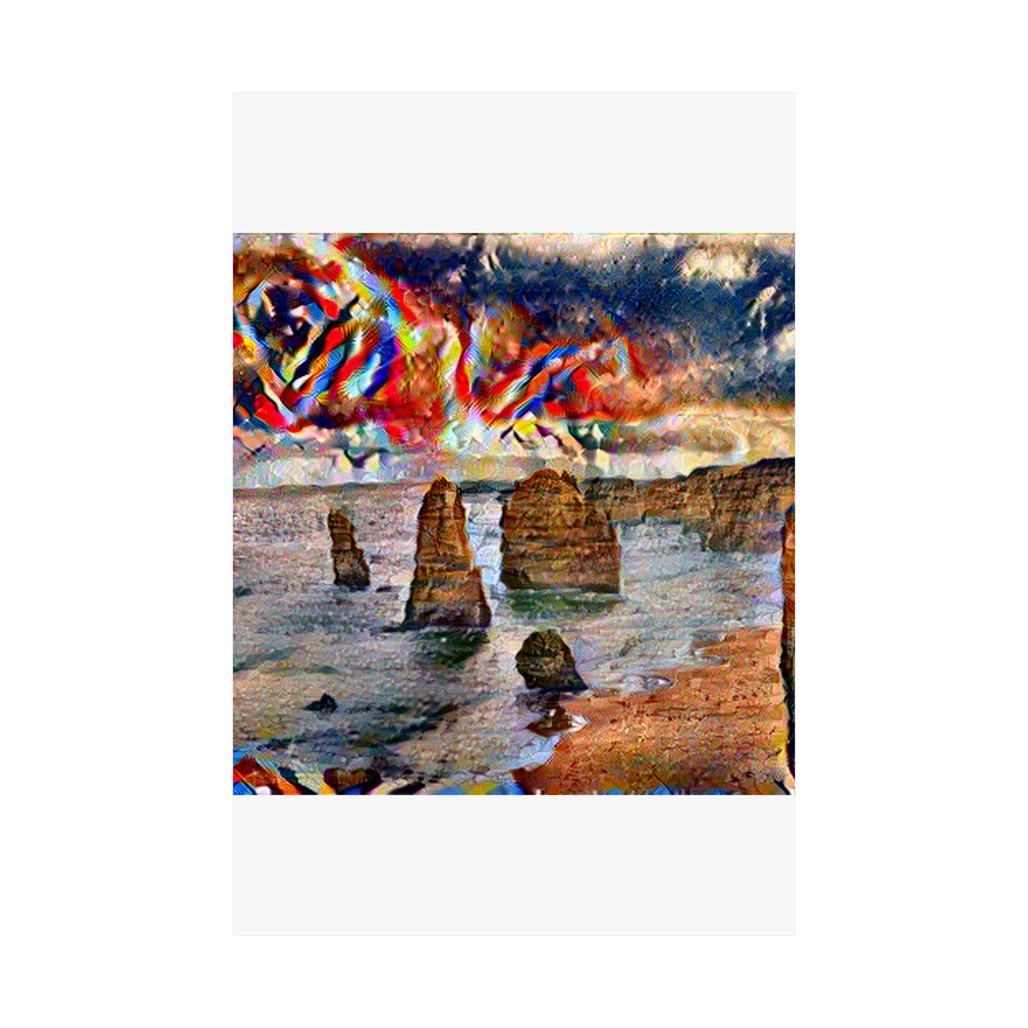 Twelve Apostles in Composition VII Style | Wassily Kandinsky Inspired Art