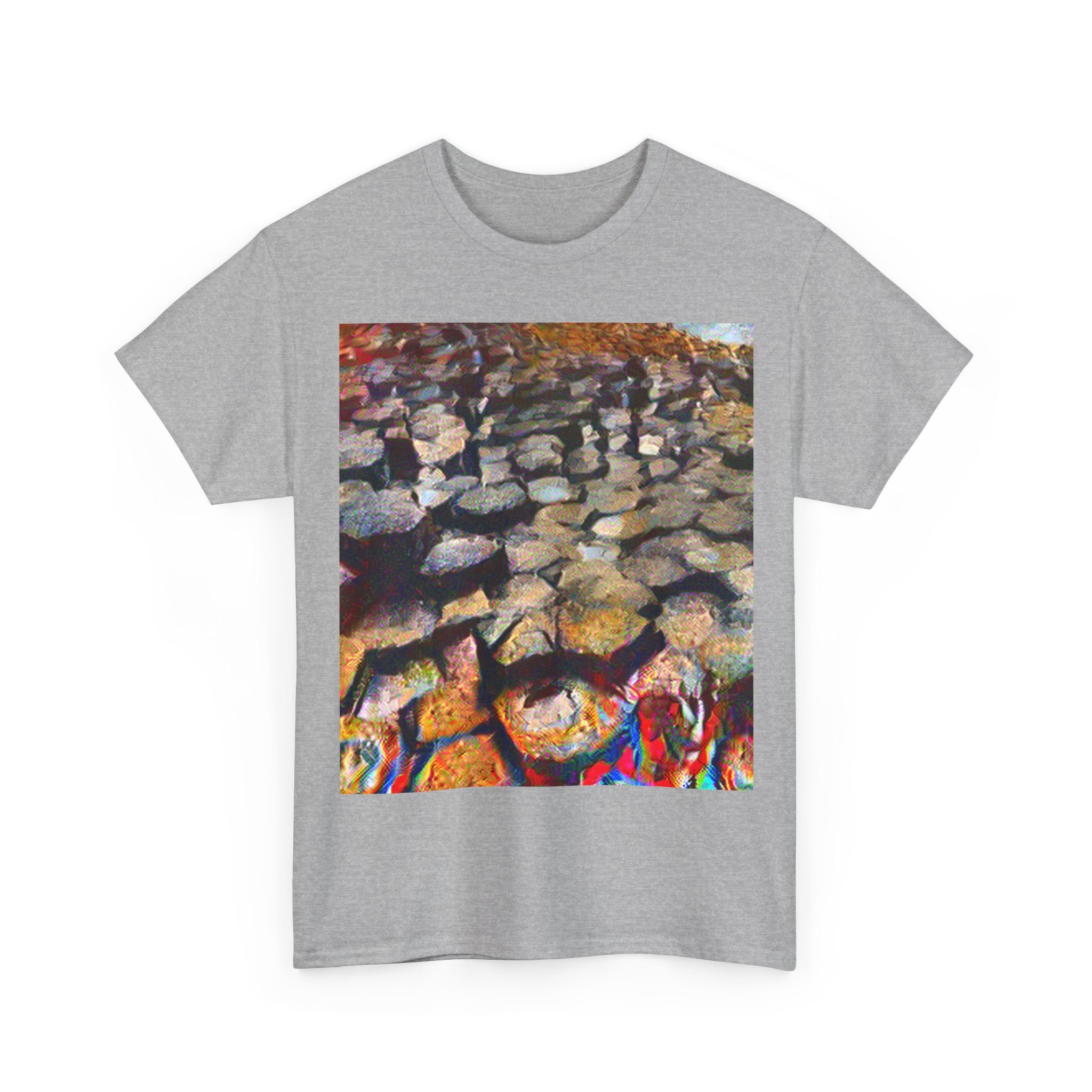 Giant's Causeway in Composition VII Style | Wassily Kandinsky Inspired Art