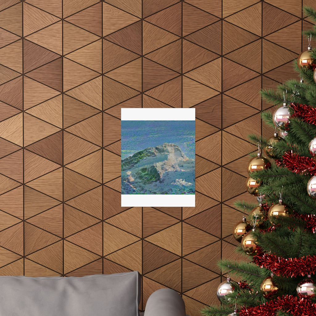 Milford Sound in Water Lilies Style | Claude Monet Inspired Art