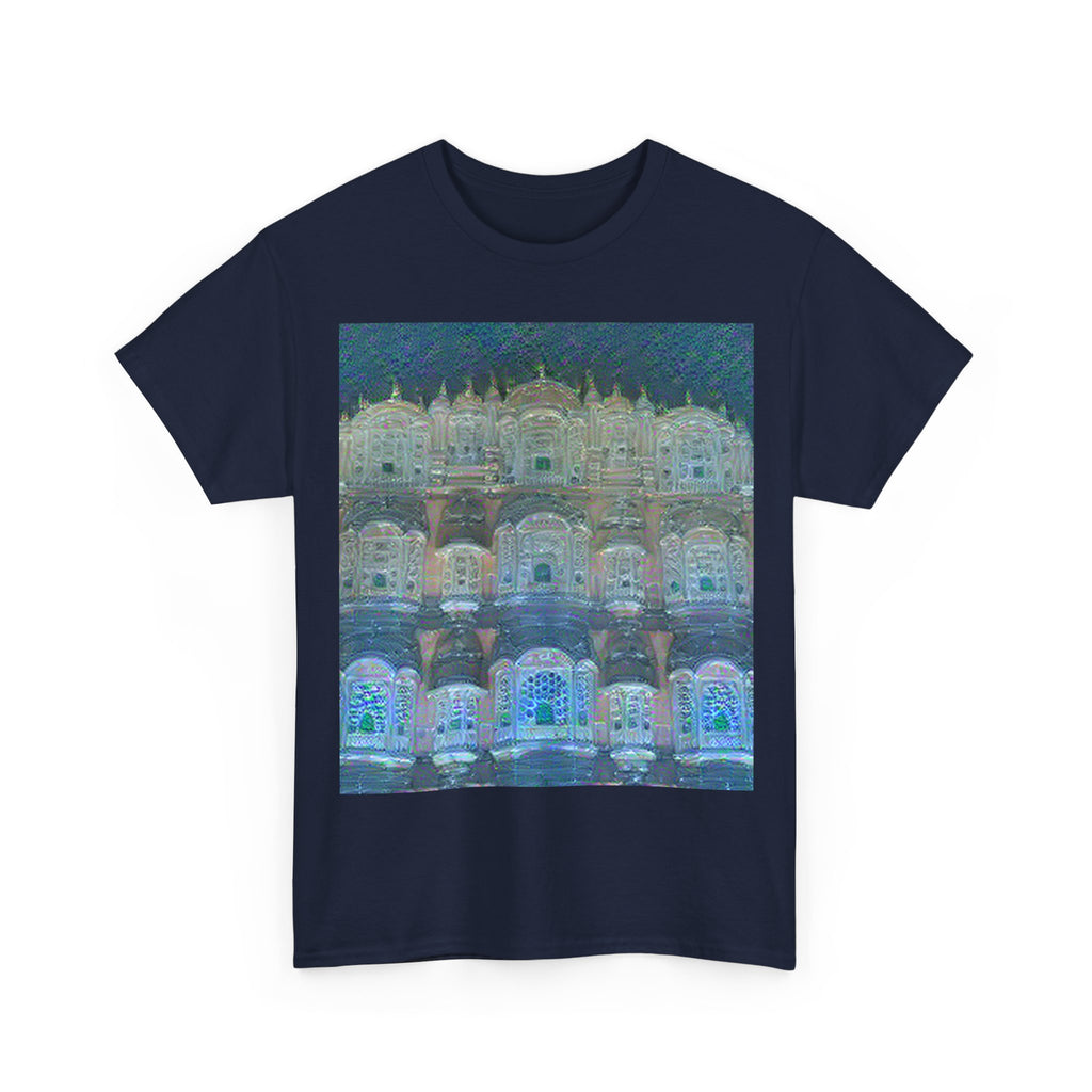 Hawa Mahal in Water Lilies Style | Claude Monet Inspired Art
