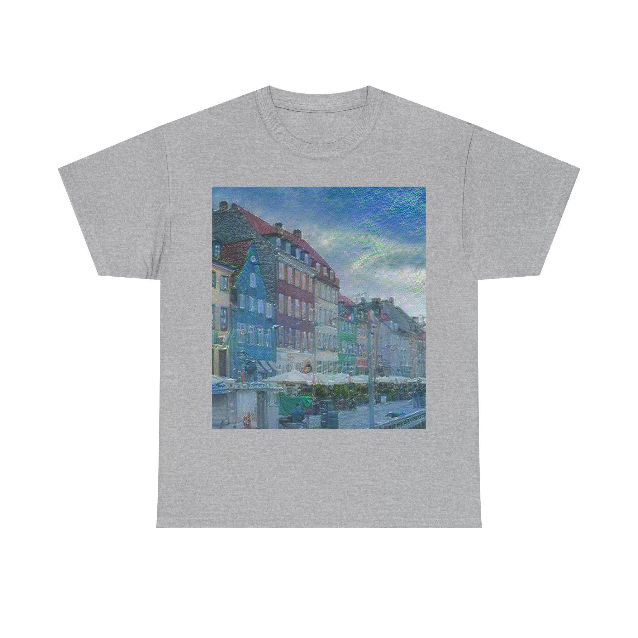 Nyhavn in Water Lilies Style | Claude Monet Inspired Art