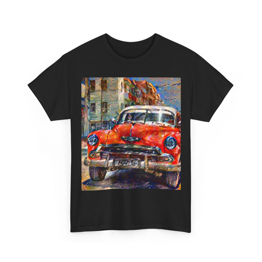 Old Havana in Composition VII Style | Wassily Kandinsky Inspired Art