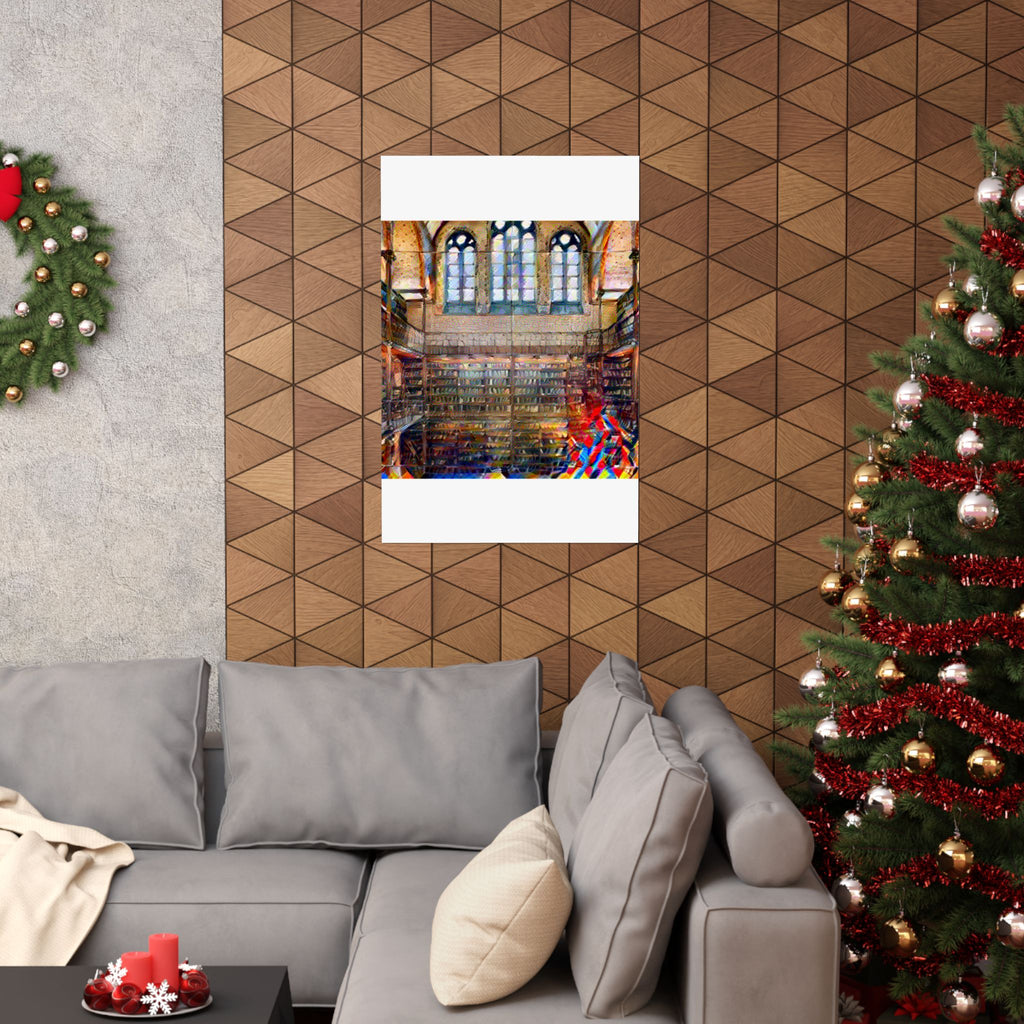 Rijksmuseum in Composition VII Style | Wassily Kandinsky Inspired Art