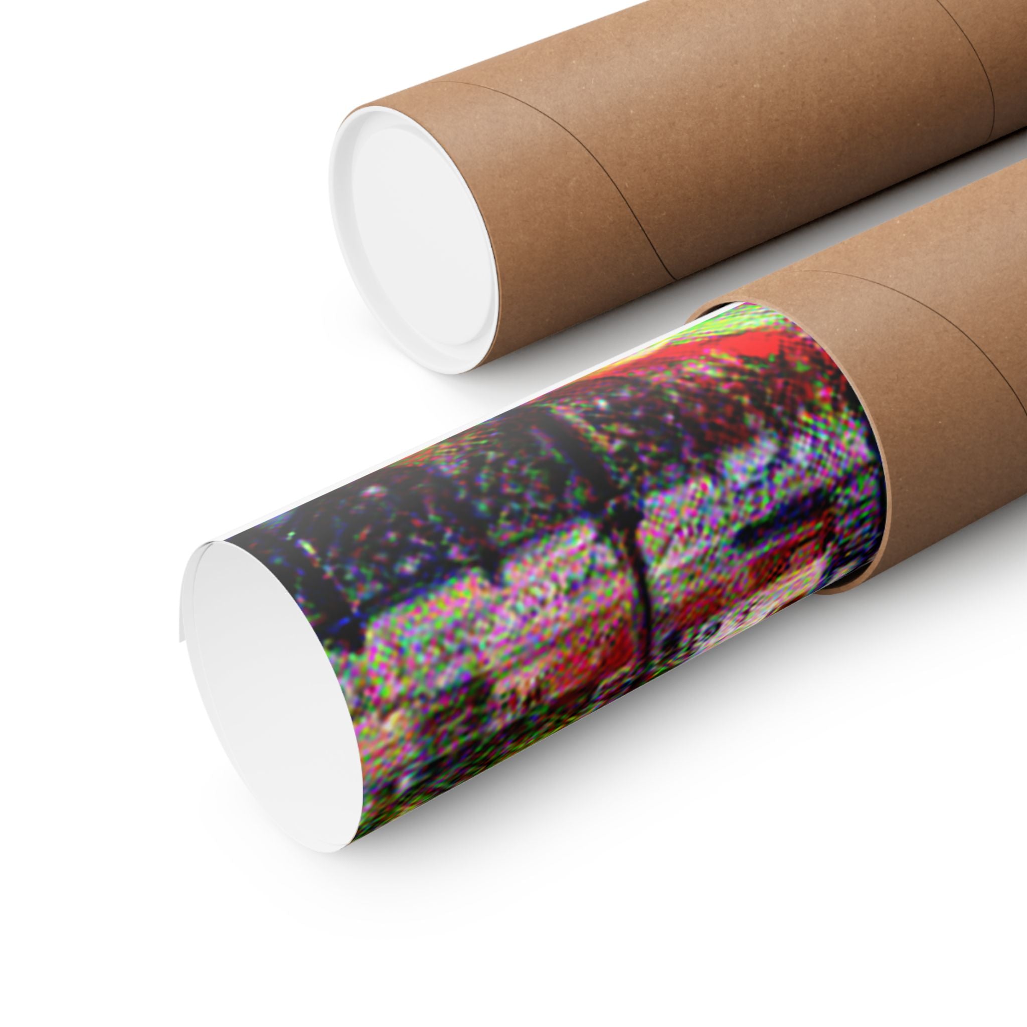 St Basils in Composition Vii Style - Poster Print