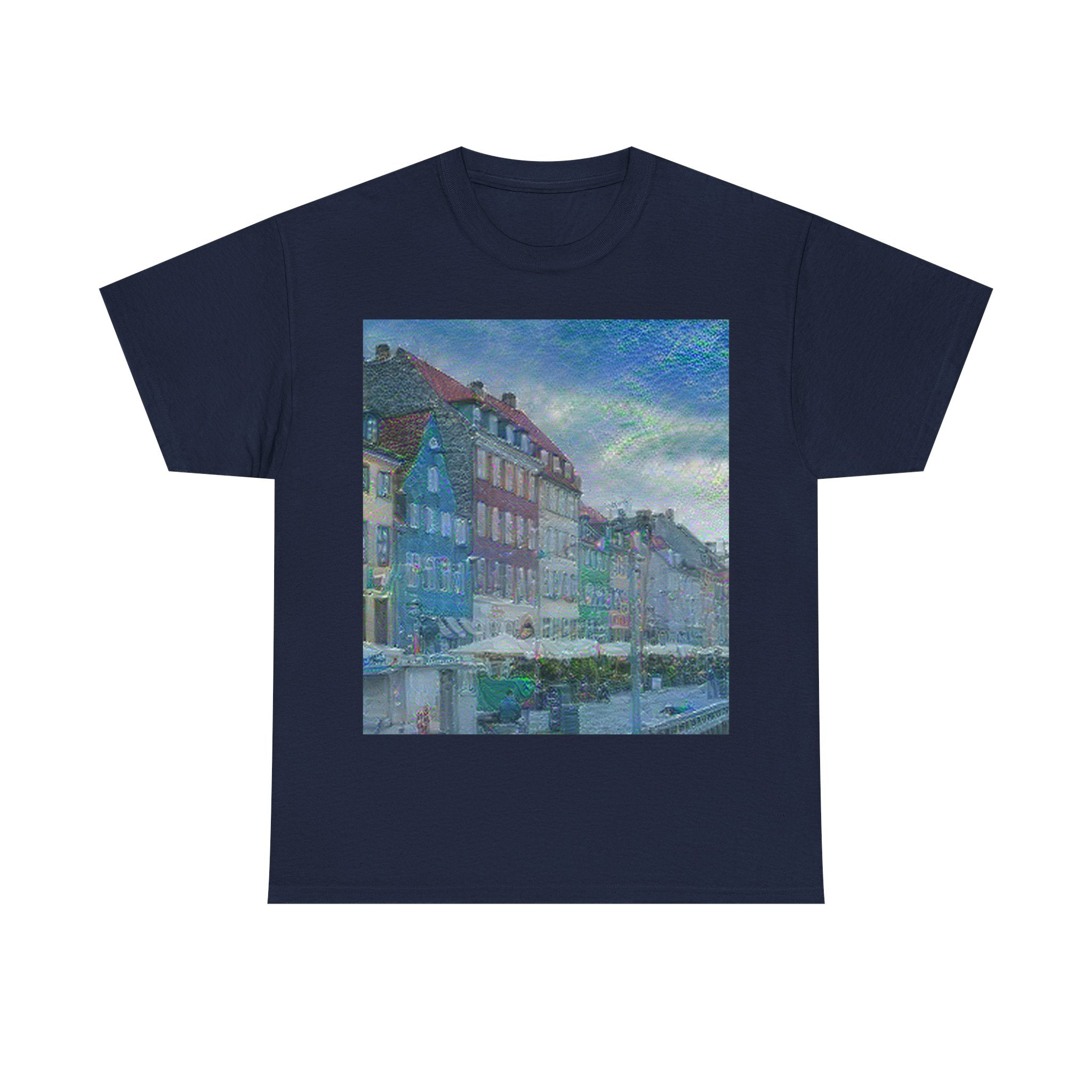 Nyhavn in Water Lilies Style | Claude Monet Inspired Art