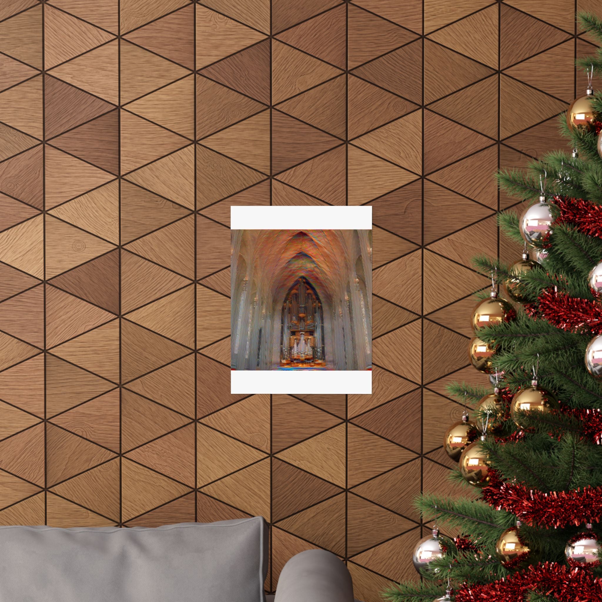 Hallgrimskirkja in The Scream Style | Edvard Munch Inspired Art