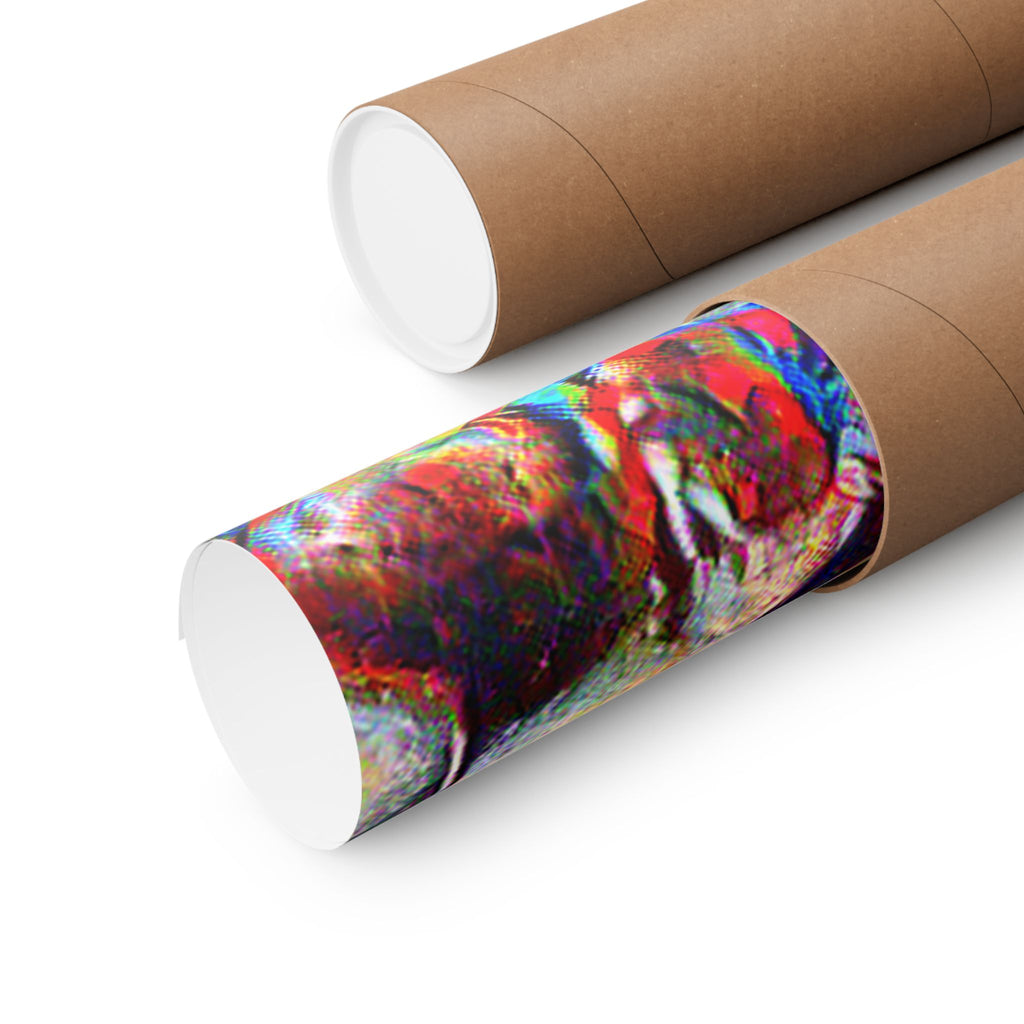 Giant's Causeway in Composition VII Style | Wassily Kandinsky Inspired Art