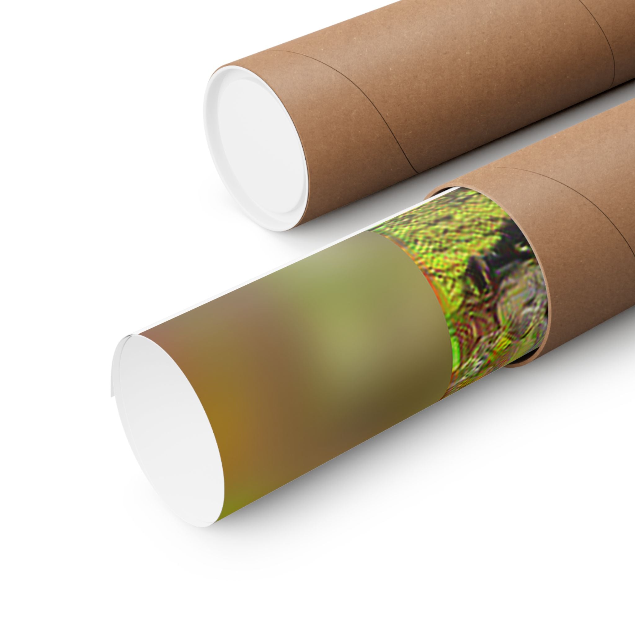 Christ the Redeemer in Cafe Terrace at Night Style - Art Poster Print