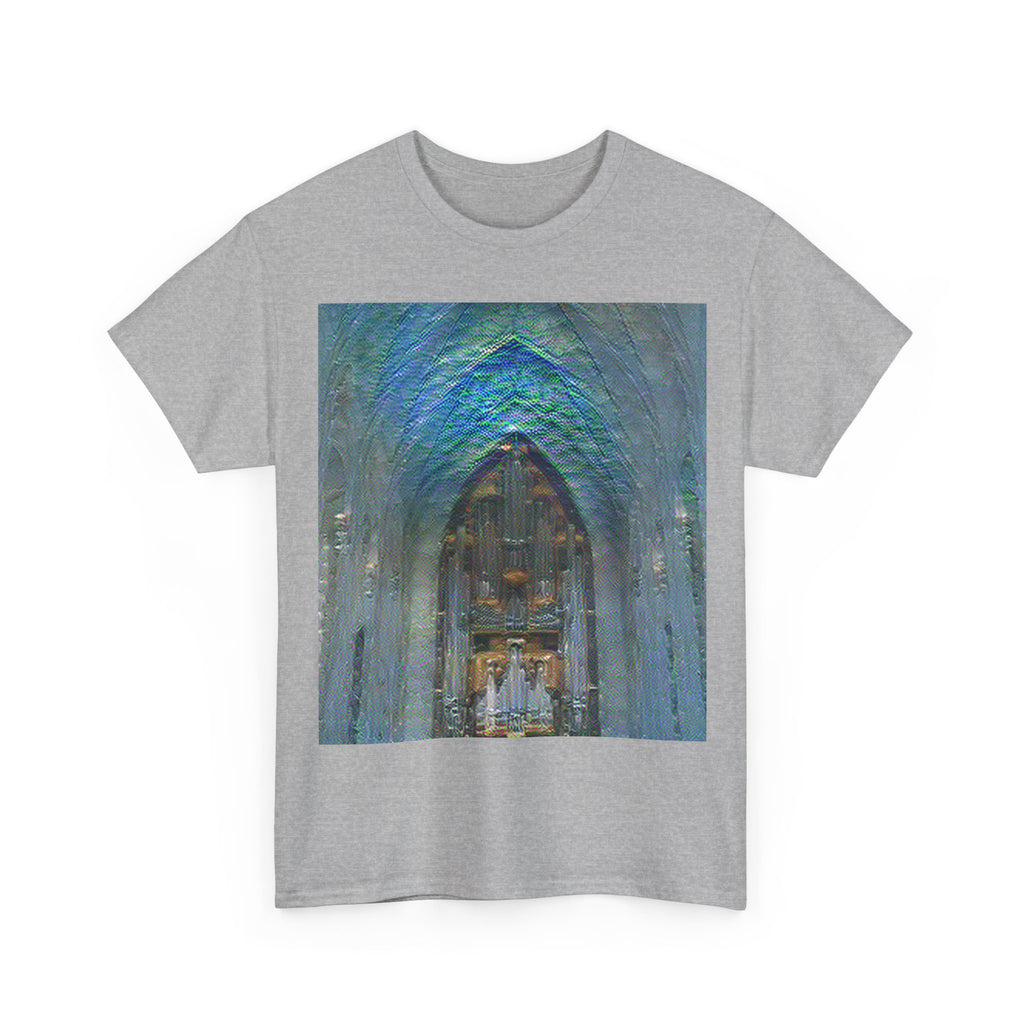 Hallgrimskirkja in Water Lilies Style | Claude Monet Inspired Art