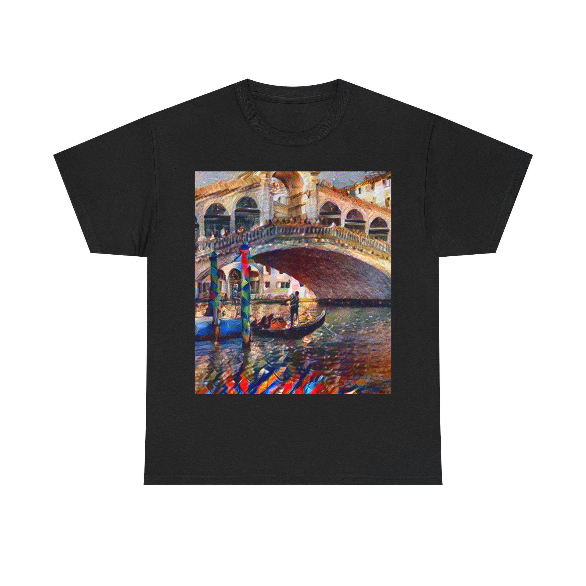 Rialto Bridge in Composition VII Style | Wassily Kandinsky Inspired Art