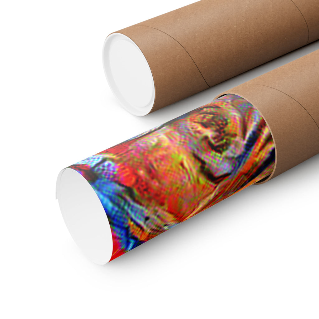 Zanzibar Stone Town in Composition VII Style | Wassily Kandinsky Inspired Art