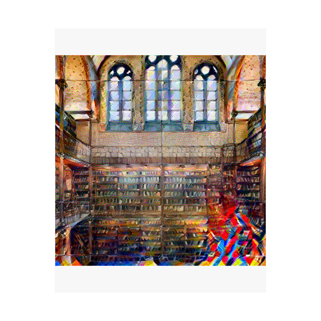 Rijksmuseum in Composition VII Style | Wassily Kandinsky Inspired Art