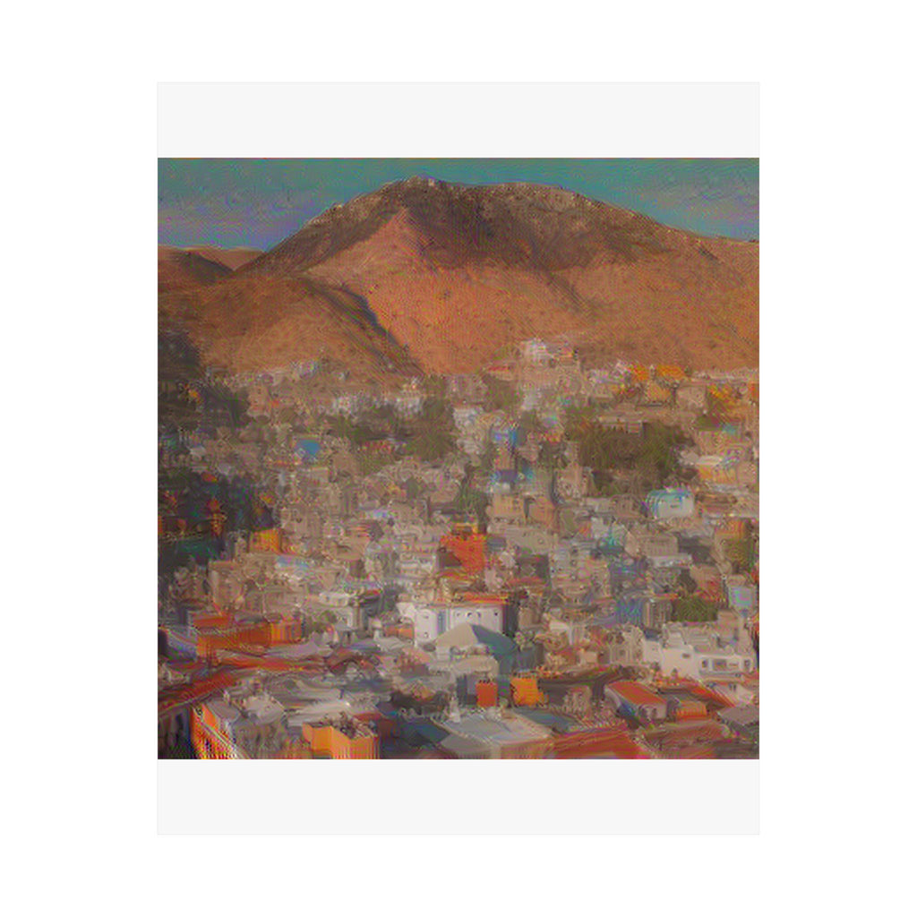 Guanajuato in The Scream Style | Edvard Munch Inspired Art