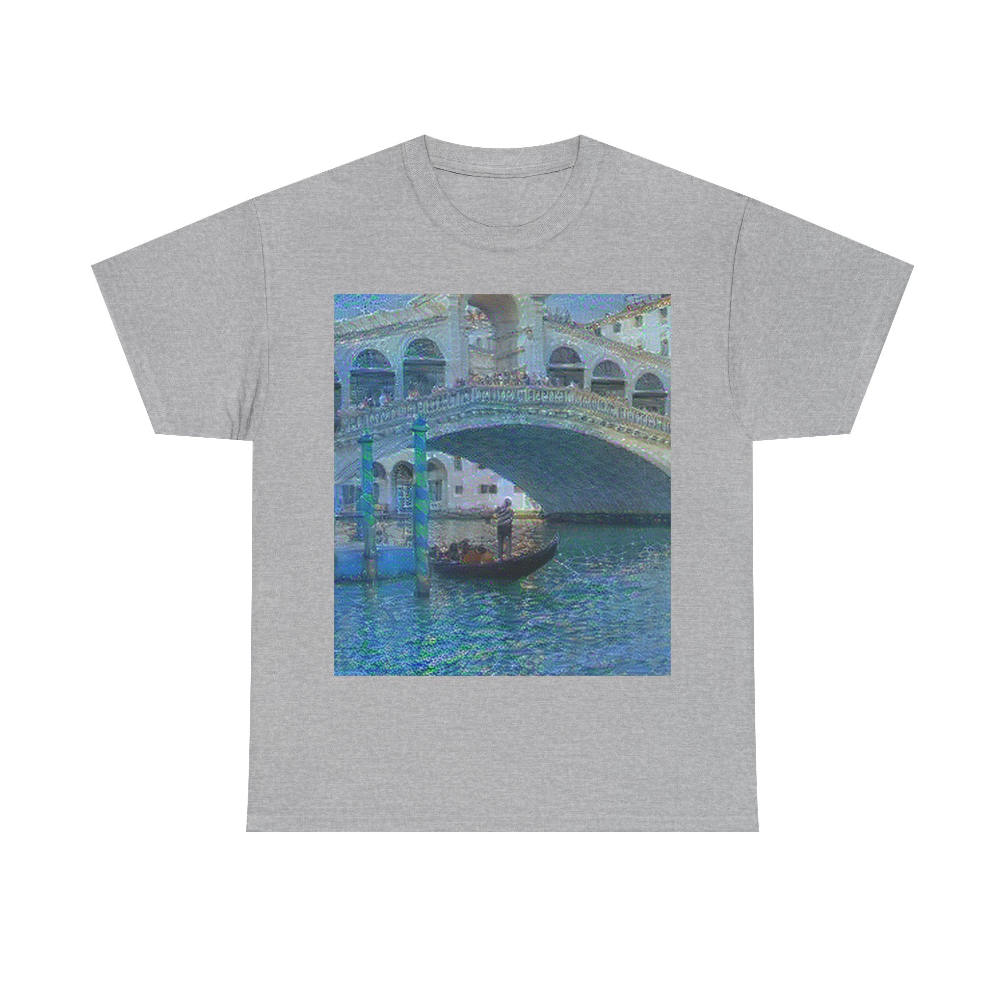 Rialto Bridge in Water Lilies Style | Claude Monet Inspired Art