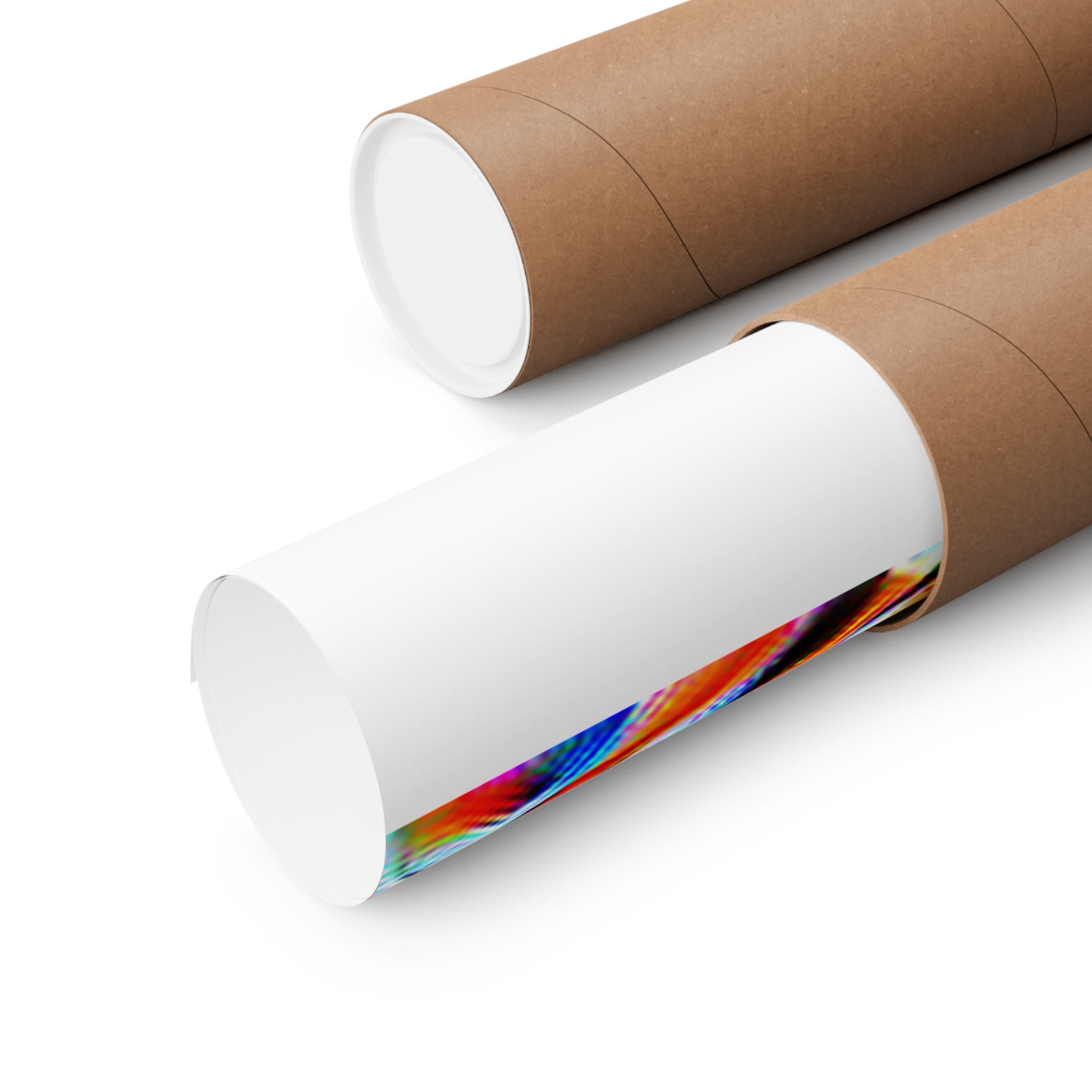 Neuschwanstein in Composition Vii Style - Poster Print