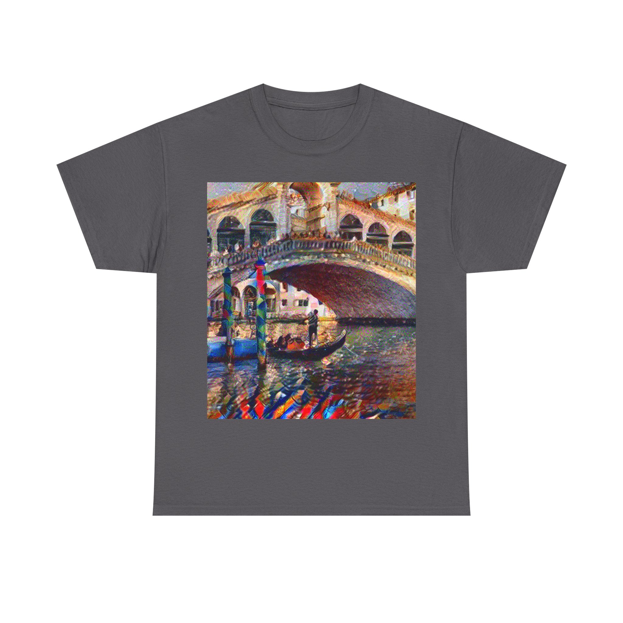 Rialto Bridge in Composition VII Style | Wassily Kandinsky Inspired Art