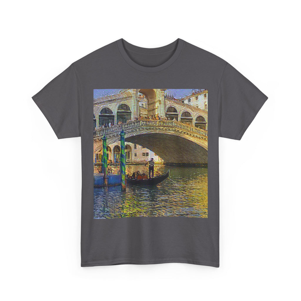 Rialto Bridge in Cafe Terrace at Night Style | Vincent van Gogh Inspired Art
