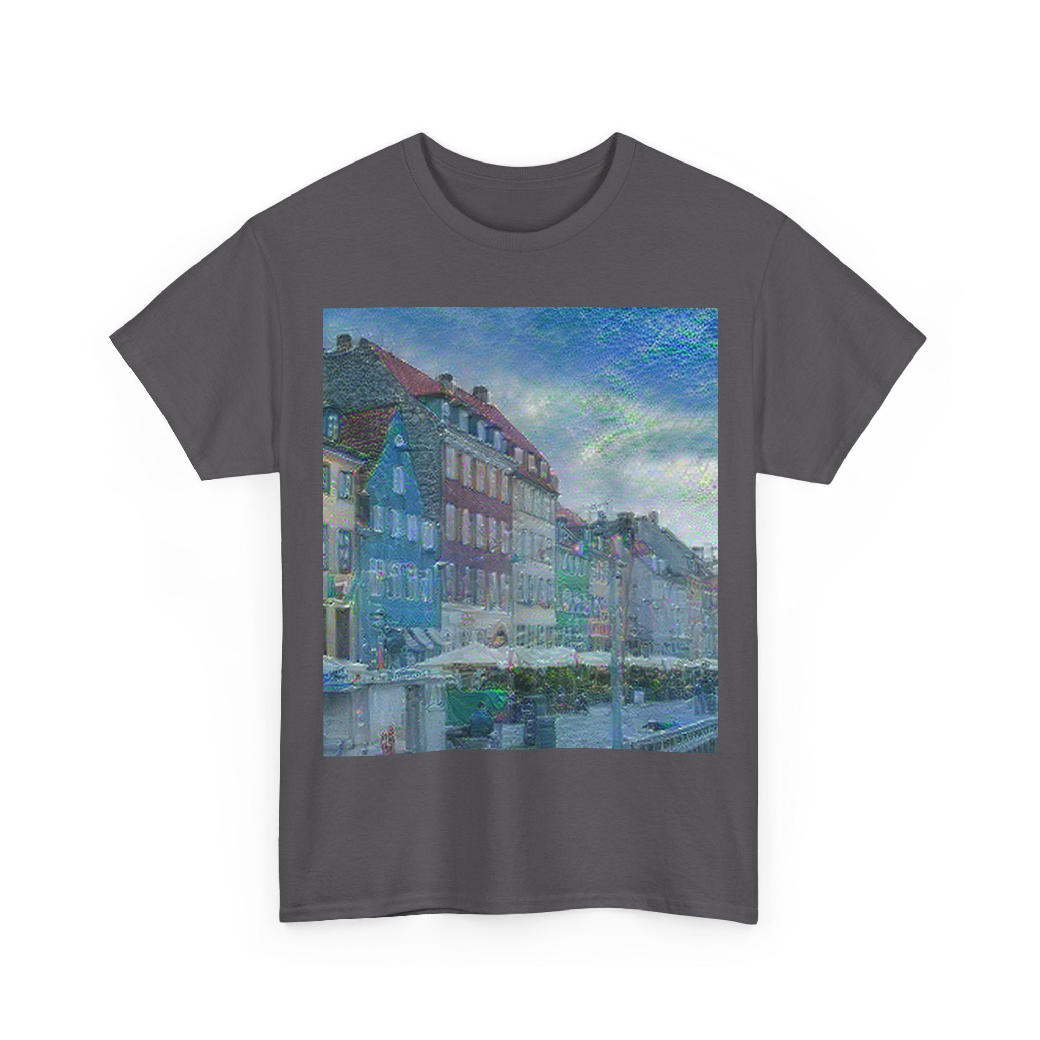 Nyhavn in Water Lilies Style | Claude Monet Inspired Art