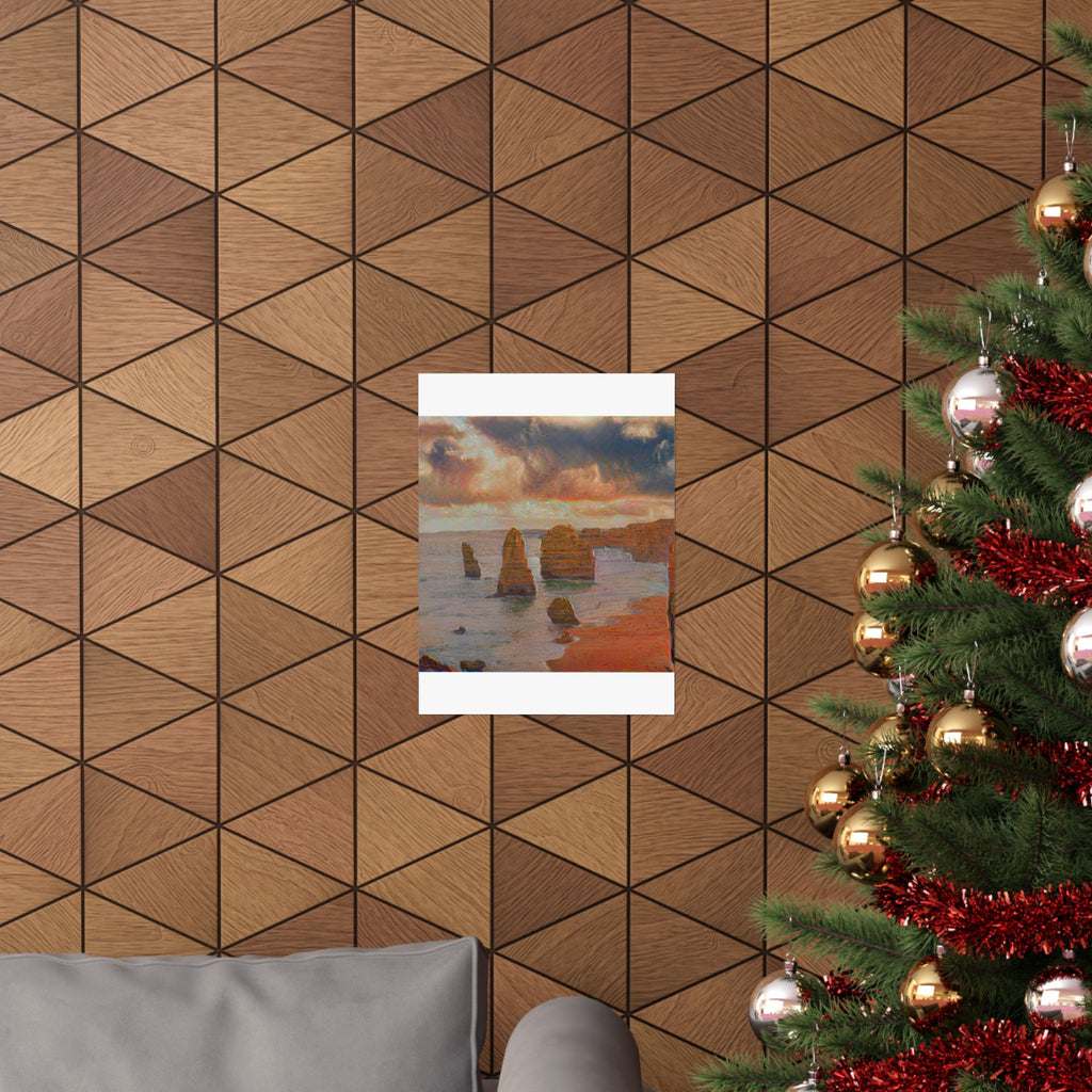 Twelve Apostles in The Scream Style | Edvard Munch Inspired Art