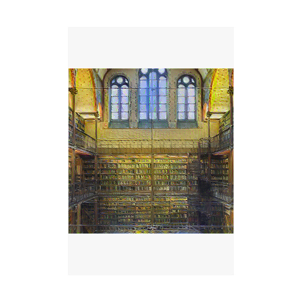 Rijksmuseum in Cafe Terrace at Night Style | Vincent van Gogh Inspired Art