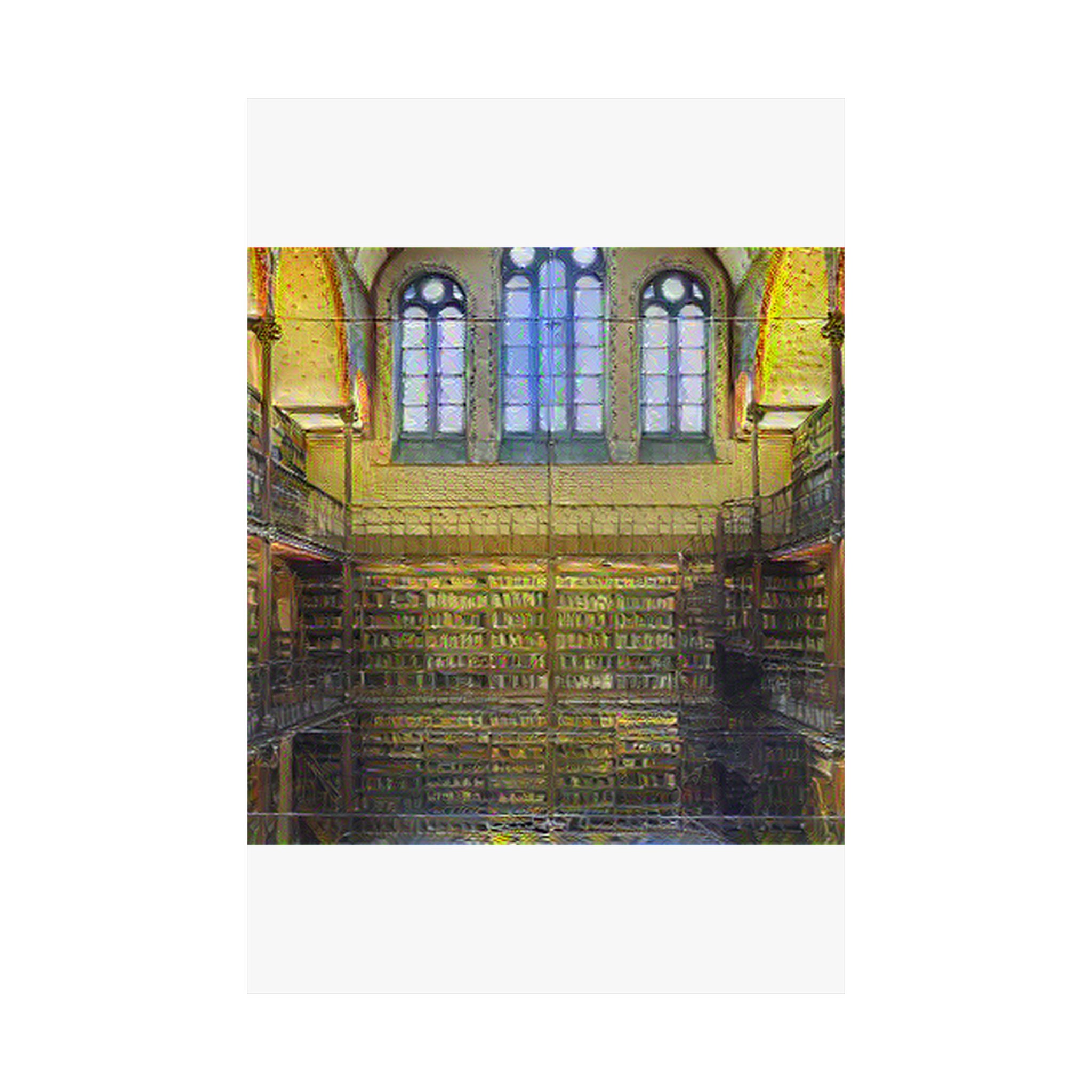 Rijksmuseum in Cafe Terrace at Night Style | Vincent van Gogh Inspired Art