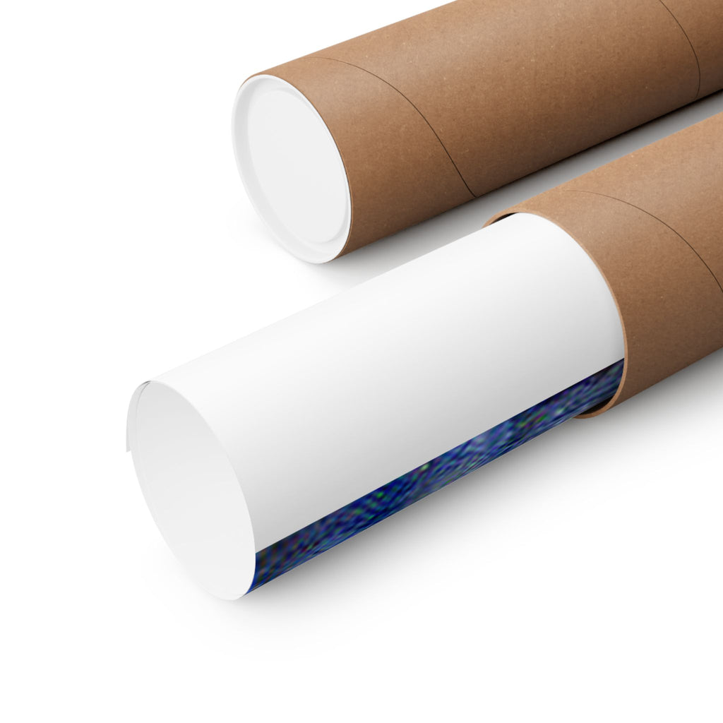 Petra in Starry Night Style - Poster Print