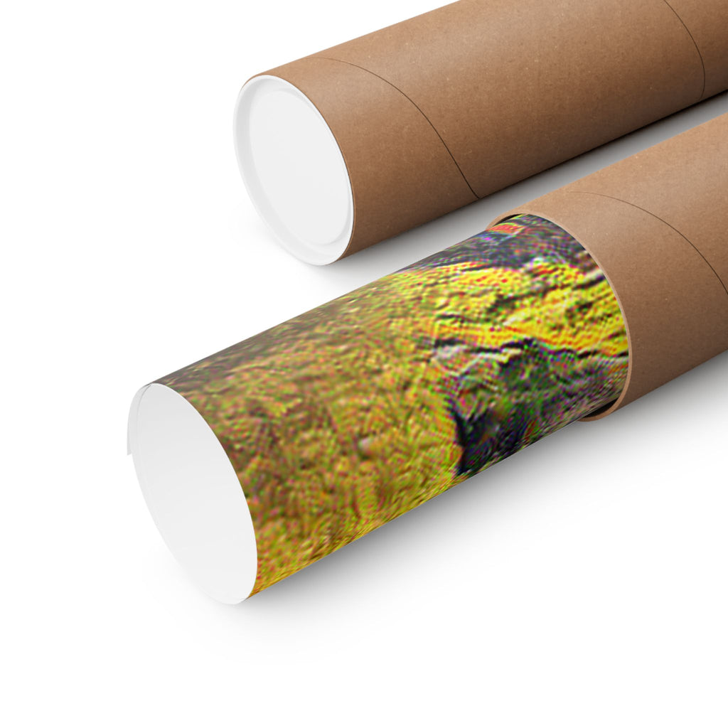 Edinburgh Old Town in Cafe Terrace at Night Style | Vincent van Gogh Inspired Art