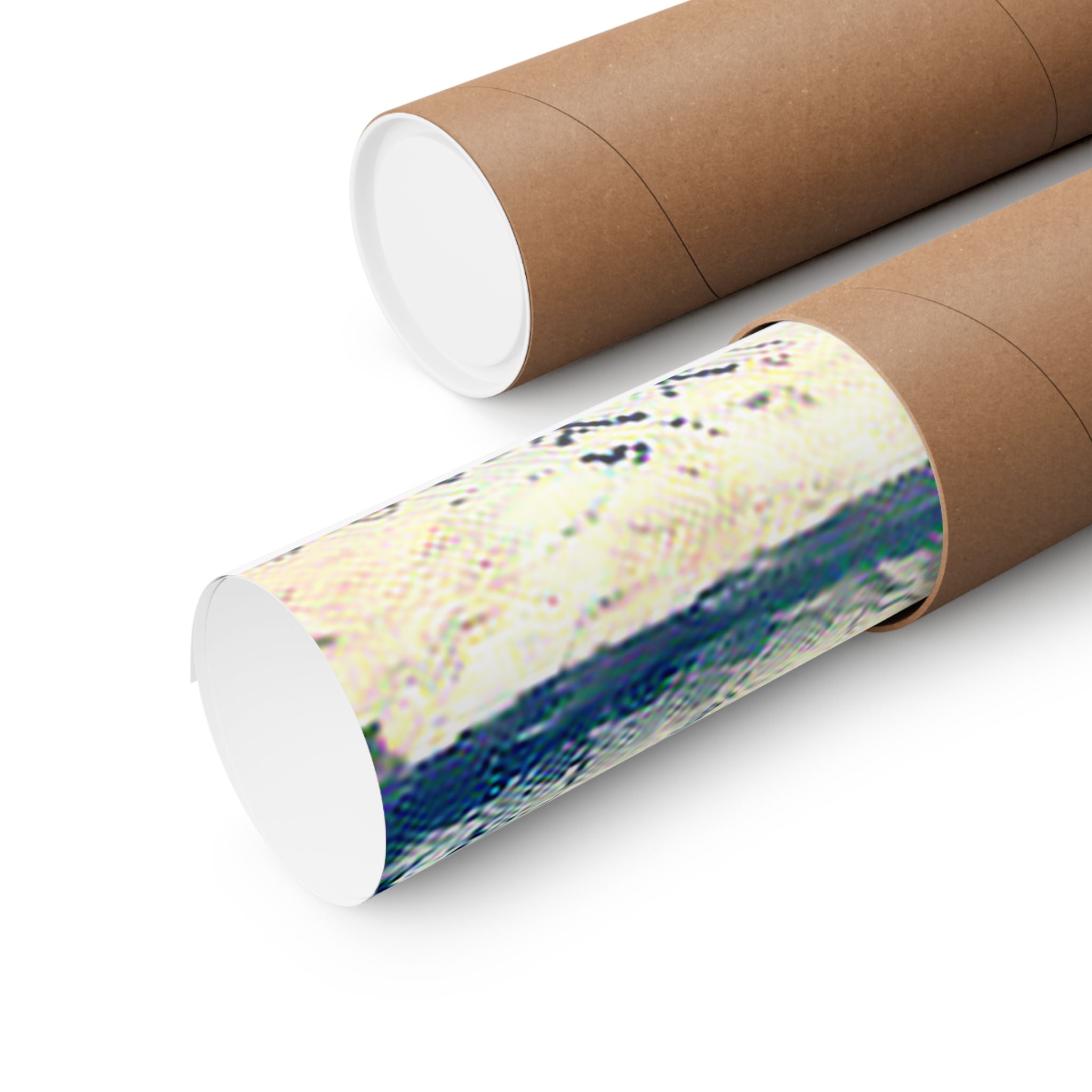 Chefchaouen in The Great Wave off Kanagawa Style | Katsushika Hokusai Inspired Art