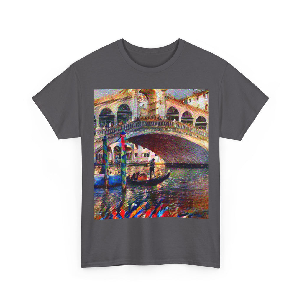 Rialto Bridge in Composition VII Style | Wassily Kandinsky Inspired Art