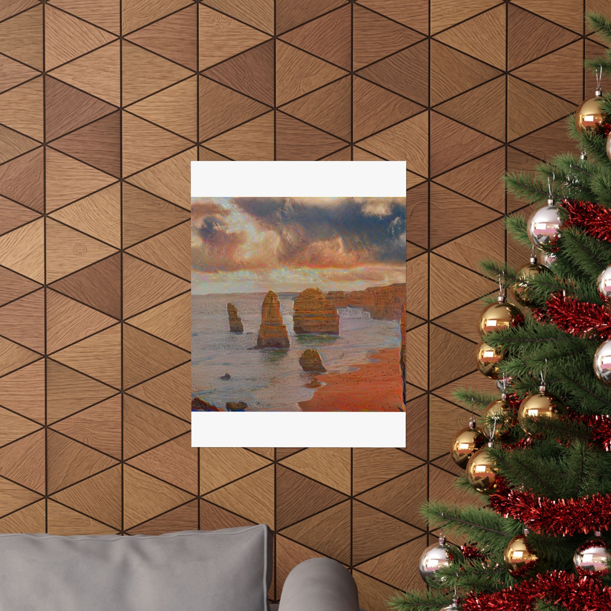 Twelve Apostles in The Scream Style | Edvard Munch Inspired Art