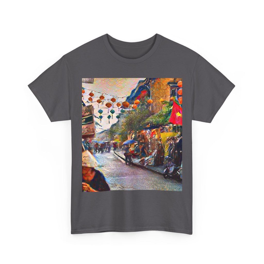 Hoi An Ancient Town in Composition VII Style | Wassily Kandinsky Inspired Art