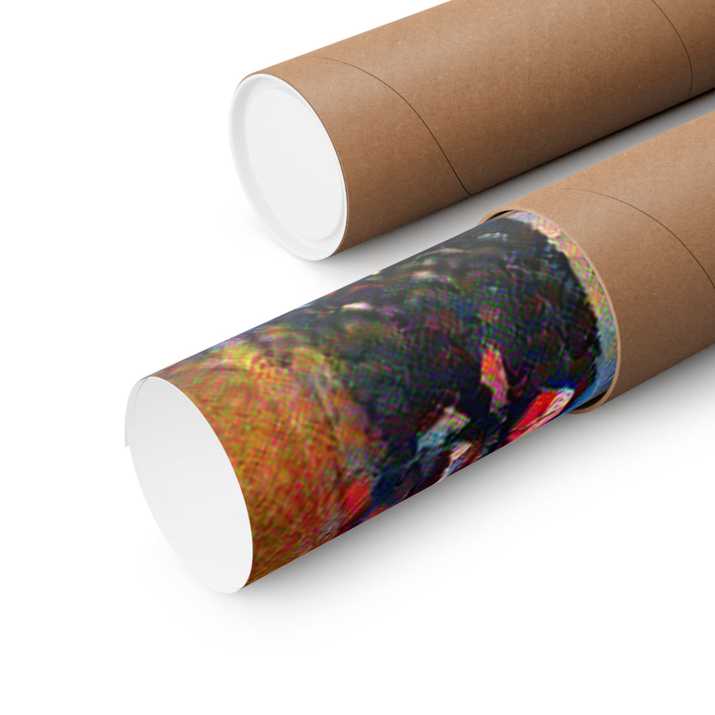 Temple Bar District in Composition VII Style | Wassily Kandinsky Inspired Art