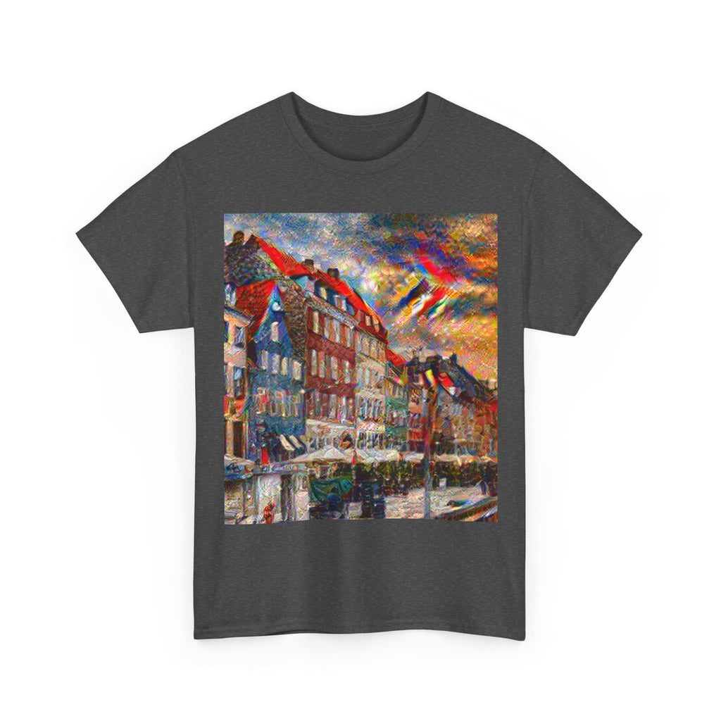 Nyhavn in Composition VII Style | Wassily Kandinsky Inspired Art