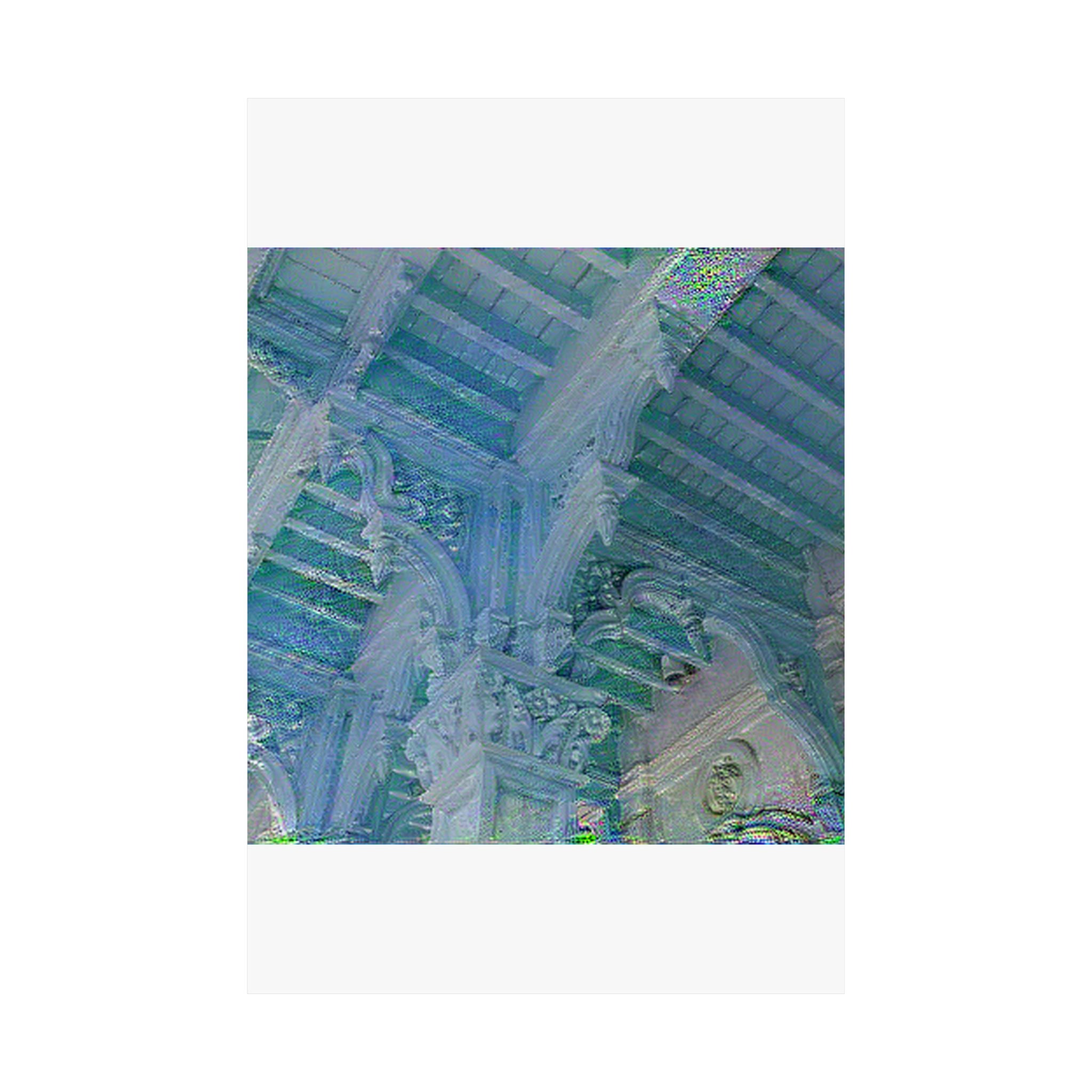 Zanzibar Stone Town in Water Lilies Style | Claude Monet Inspired Art