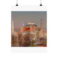Hagia Sophia in The Scream Style - Poster Print