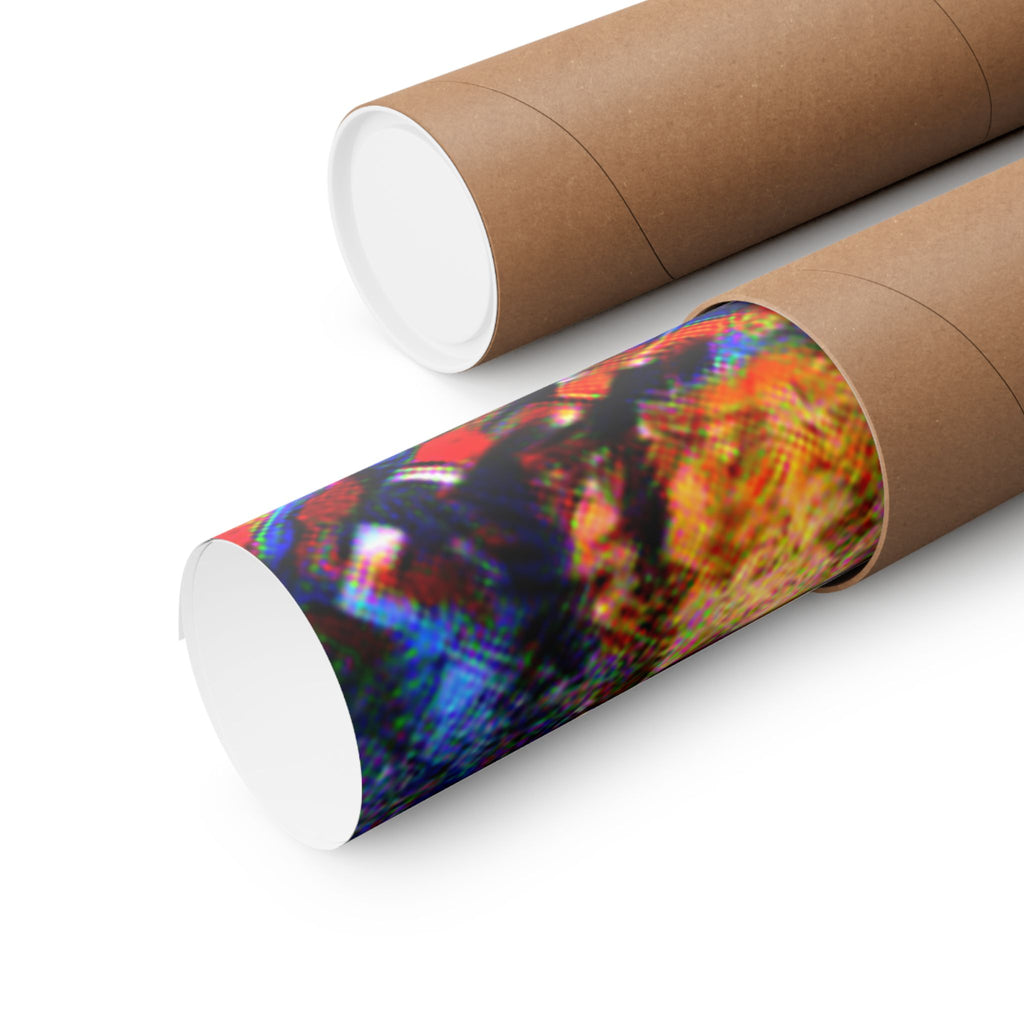 Amsterdam Canal Ring in Composition VII Style | Wassily Kandinsky Inspired Art