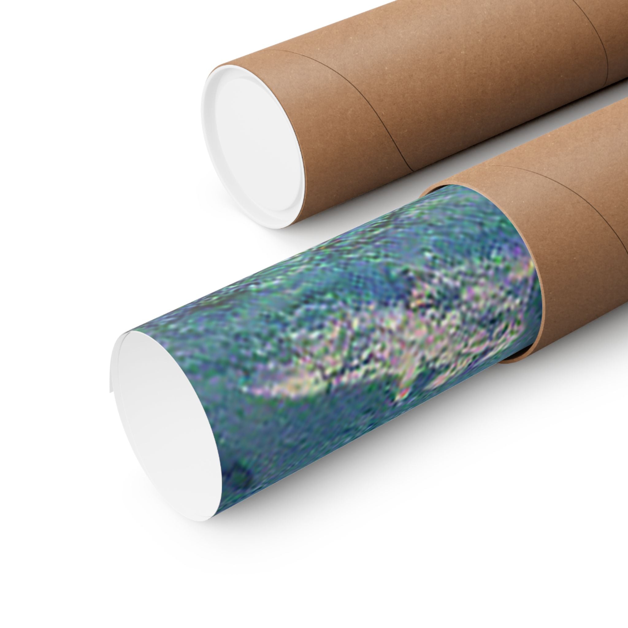 Milford Sound in Water Lilies Style | Claude Monet Inspired Art