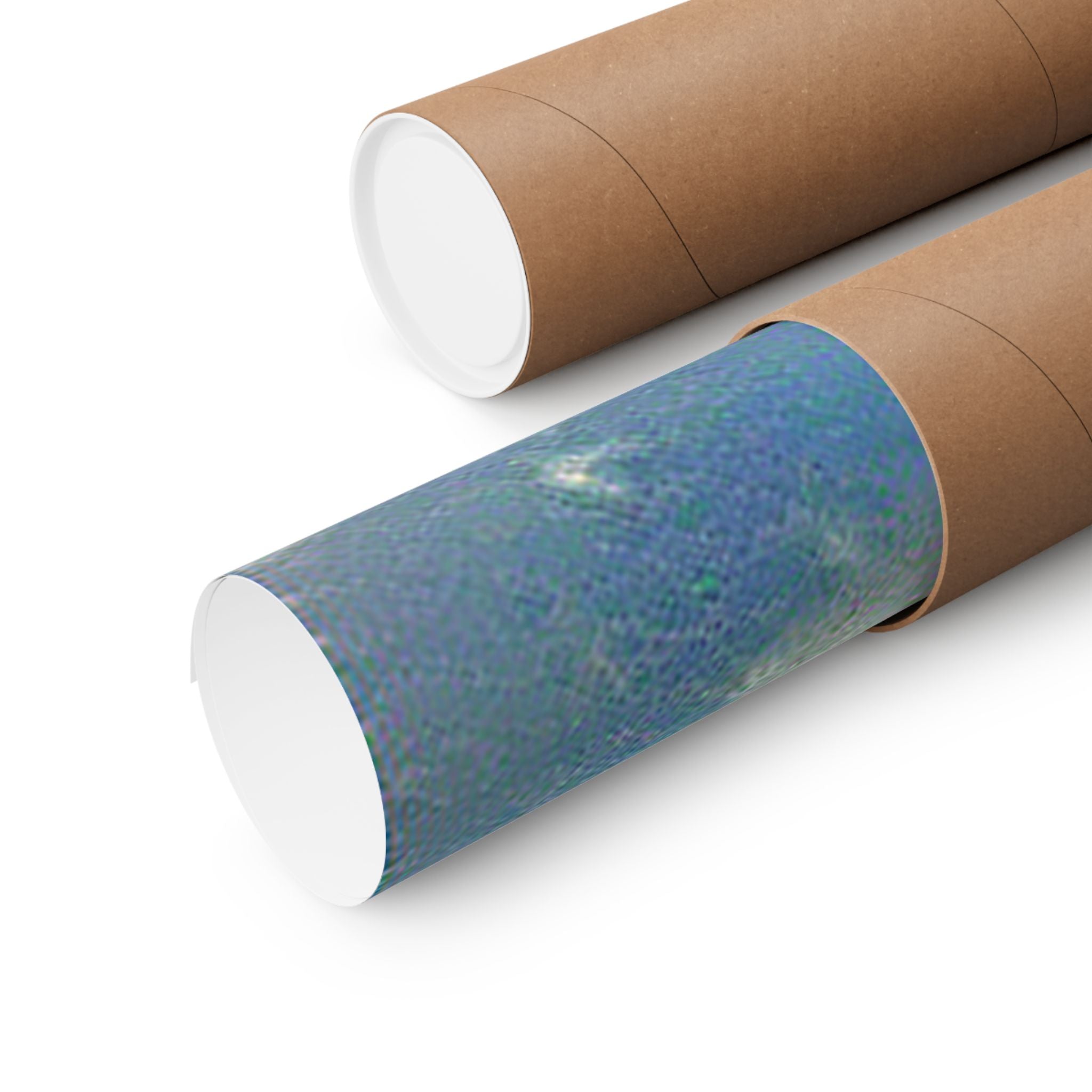 Statue Of Liberty in Water Lilies Style - Poster Print