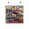 Rialto Bridge in Composition VII Style | Wassily Kandinsky Inspired Art