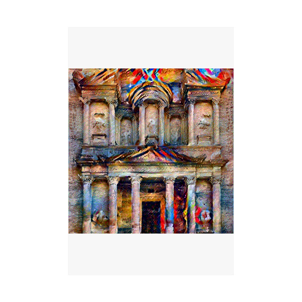 Petra in Composition Vii Style - Poster Print